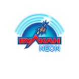Vulkan Neon Casino Logo
